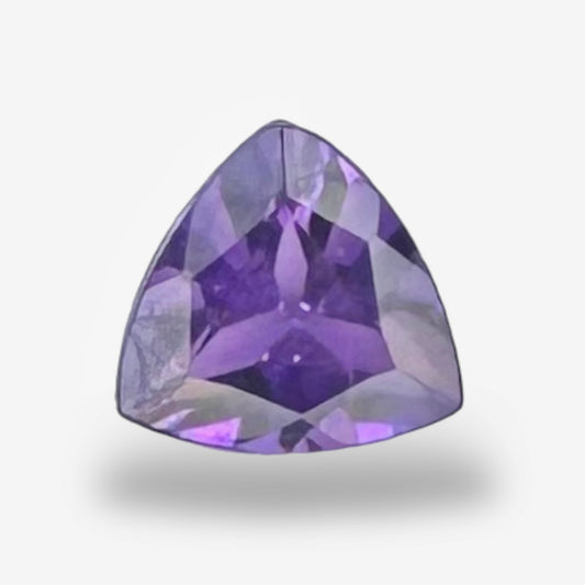 Buy 100% Natural Amethyst Trilliant 0.15 Carats 4 mm