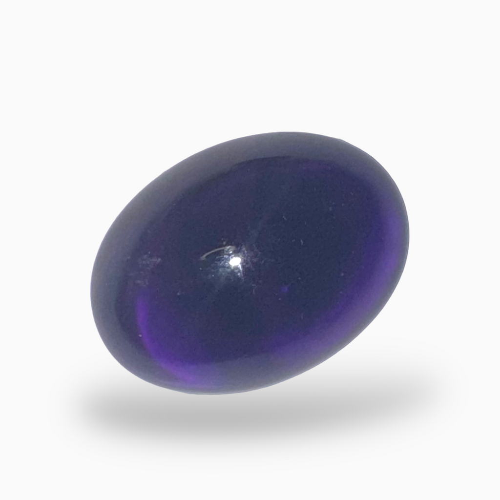 Natural Purple Amethyst Oval Cabochon Shape 47.35 Carats 26X15mm