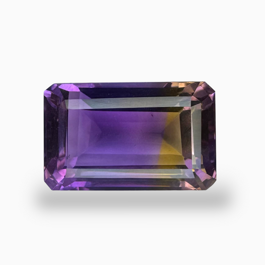 Brazilian Ametrine 14.51 Carats Emerald Cut Shape Size 18X12mm