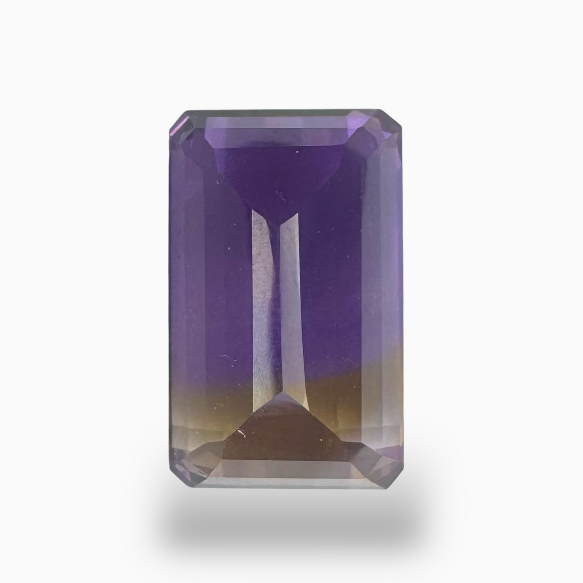 Brazilian Ametrine 14.51 Carats Emerald Cut Shape Size 18X12mm