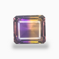 Natural Ametrine Bicolor 25.98 Carats Emerald Cut Shape Size 19X17mm