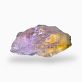 Ametrine Raw Stone Natural Bicolor 145.96 Carats Size 52X30mm Brazilian Origin