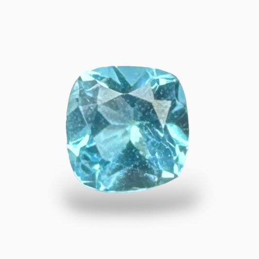 Natural Apatite Stone 0.30 Carats Cushion Shape Size 4mm