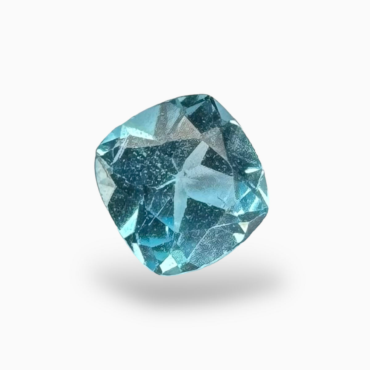 Natural Apatite Stone 0.30 Carats Cushion Shape Size 4mm