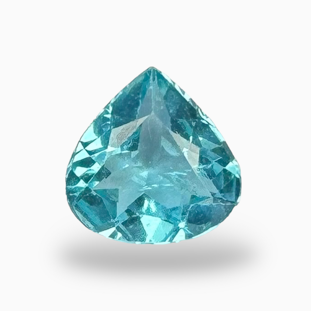 Natural Apatite Stone 0.98 Carats Heart Shape Size 7mm