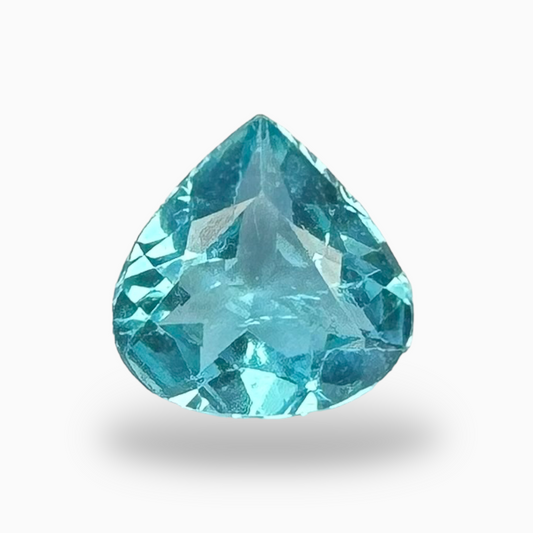 Natural Apatite Stone 0.98 Carats Heart Shape Size 7mm