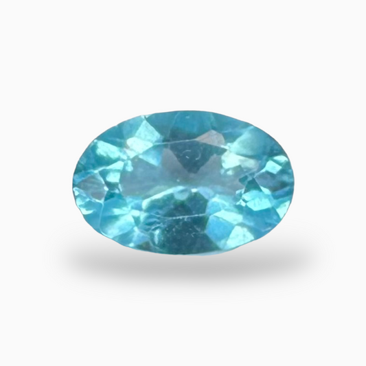 Natural Apatite Stone 0.48 Carats Oval Shape Size 6X4mm