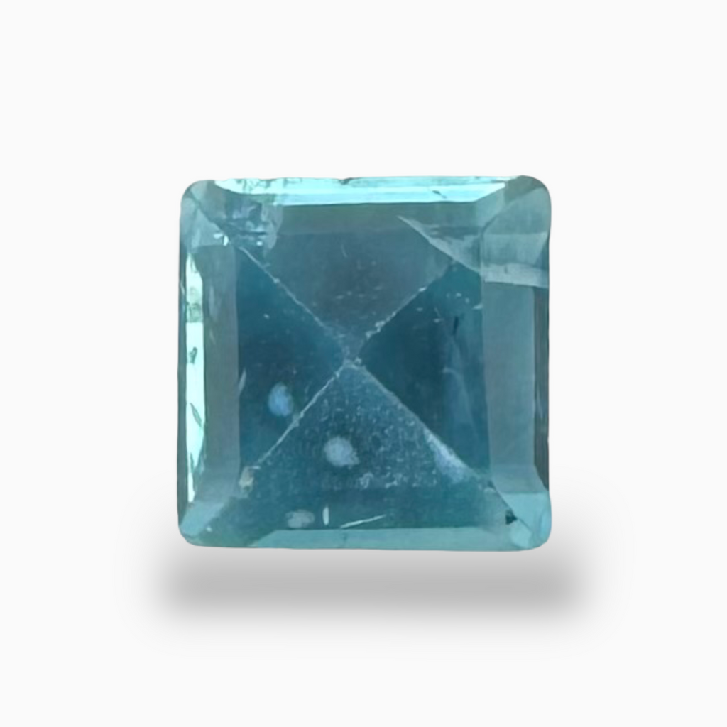 Natural Apatite Stone 0.53 Carats Princess Cut Size 4mm
