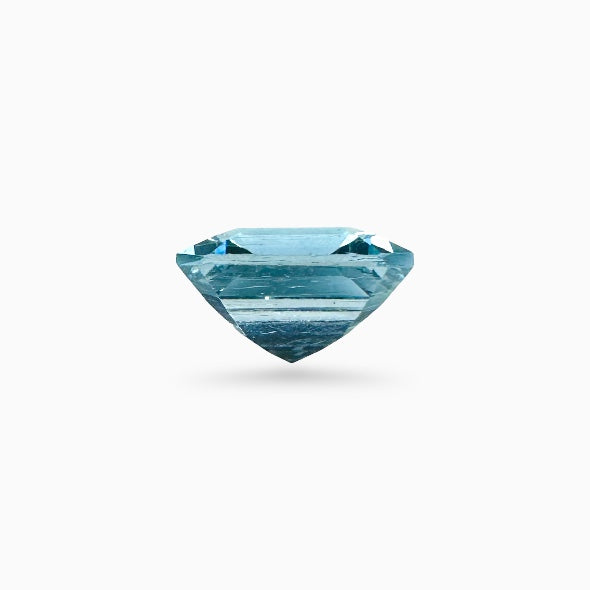 Natural Aquamarine Stone 1.45 Carats SkyBlue Color Asscher Cut Size 7mm