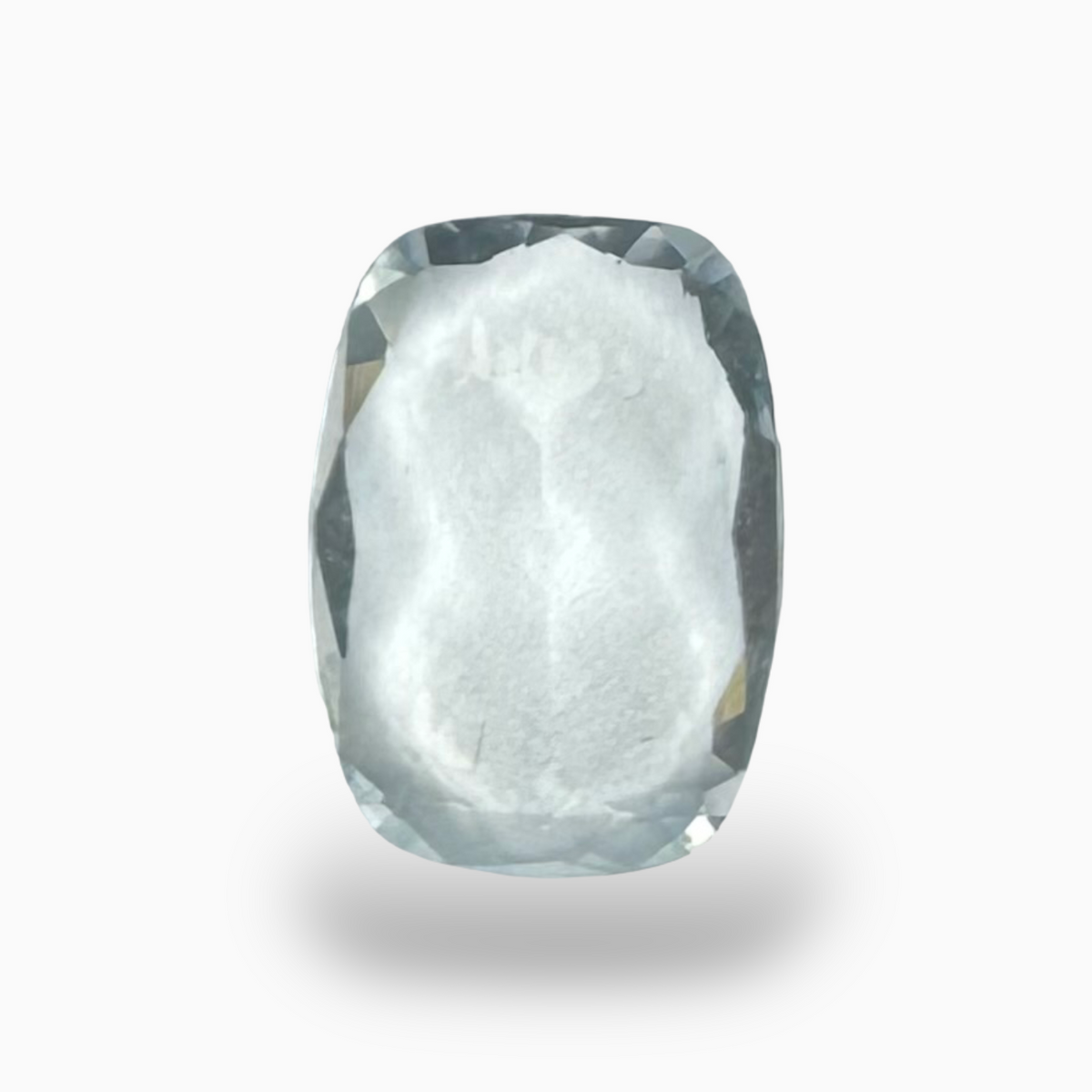 Natural Aquamarine Stone 2.72 Carats SkyBlue Color Cushion Cut Size 11X8mm