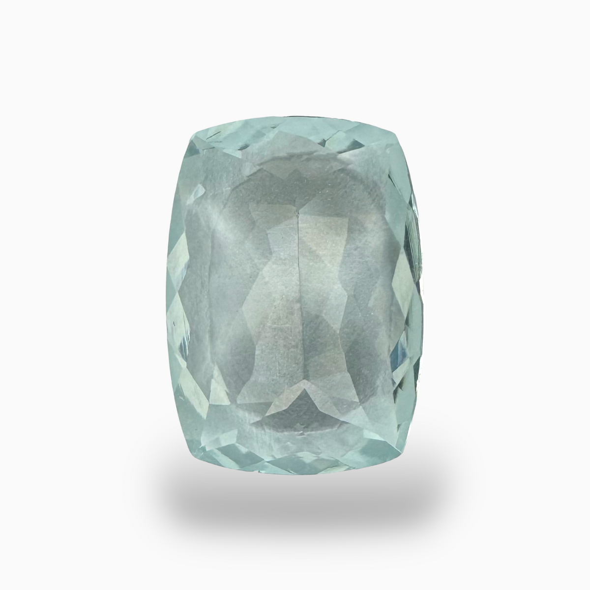 Natural Aquamarine Stone SkyBlue Color 5.83 Carats Long Cushion Shape Size 15X11mm