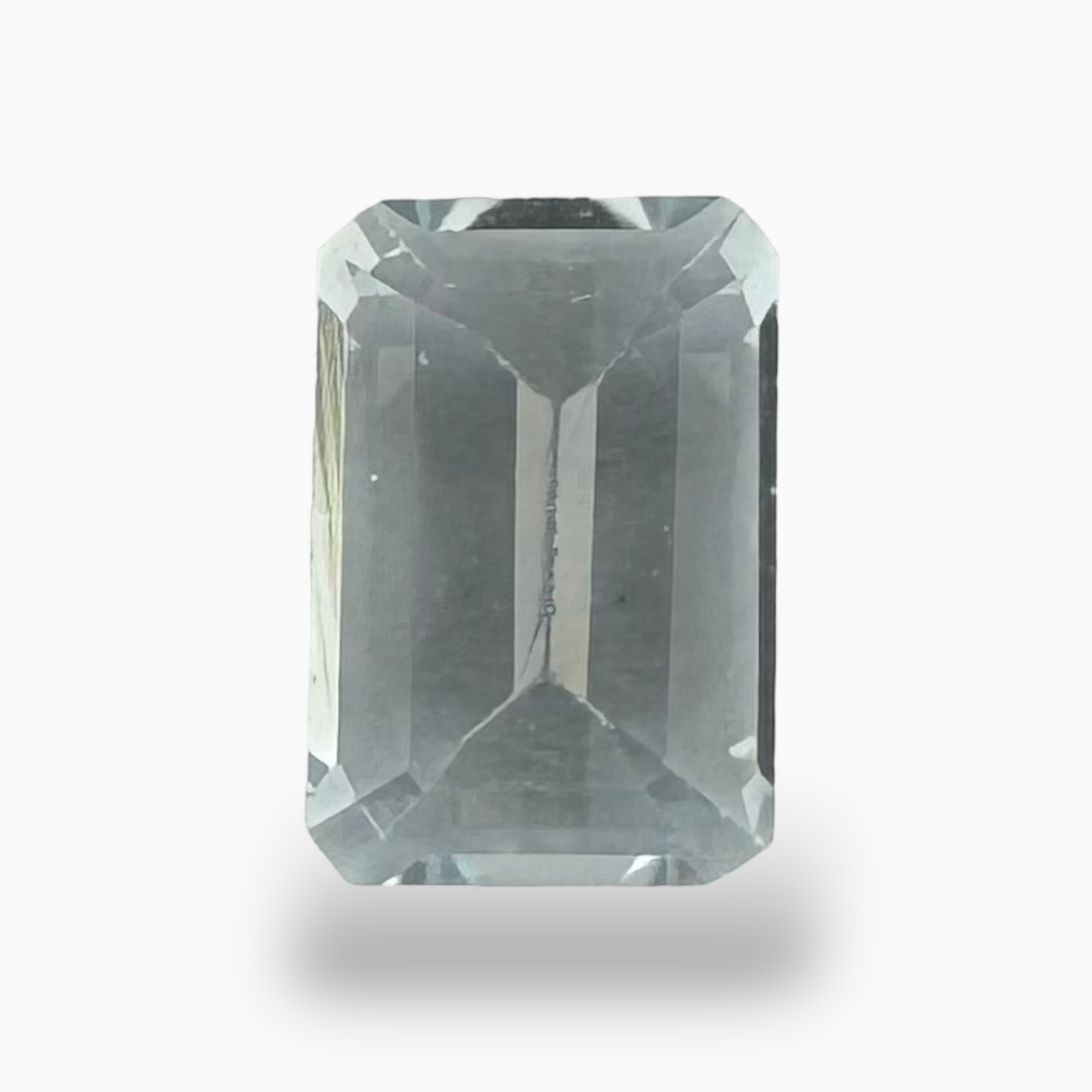 Natural Aquamarine Stone 0.56 Carats SkyBlue Color Emerald Cut Size 6X4mm