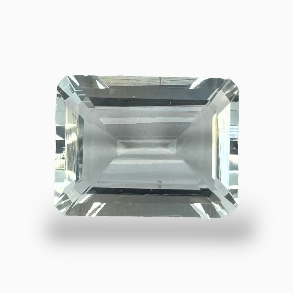 Natural Aquamarine Stone 1.72 Carats SkyBlue Color Emerald Cut Size 9X7mm