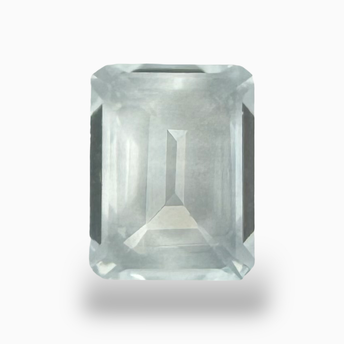 Natural Aquamarine Stone 1.72 Carats SkyBlue Color Emerald Cut Size 9X7mm