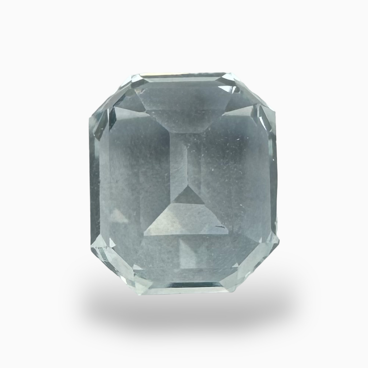 Natural Aquamarine Stone 2.67 Carats SkyBlue Color Emerald Cut Size 8.8X7.5mm