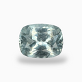 Natural Aquamarine Stone SteelBlue Color 7.71 Carats Long Cushion Shape Size 15X12mm