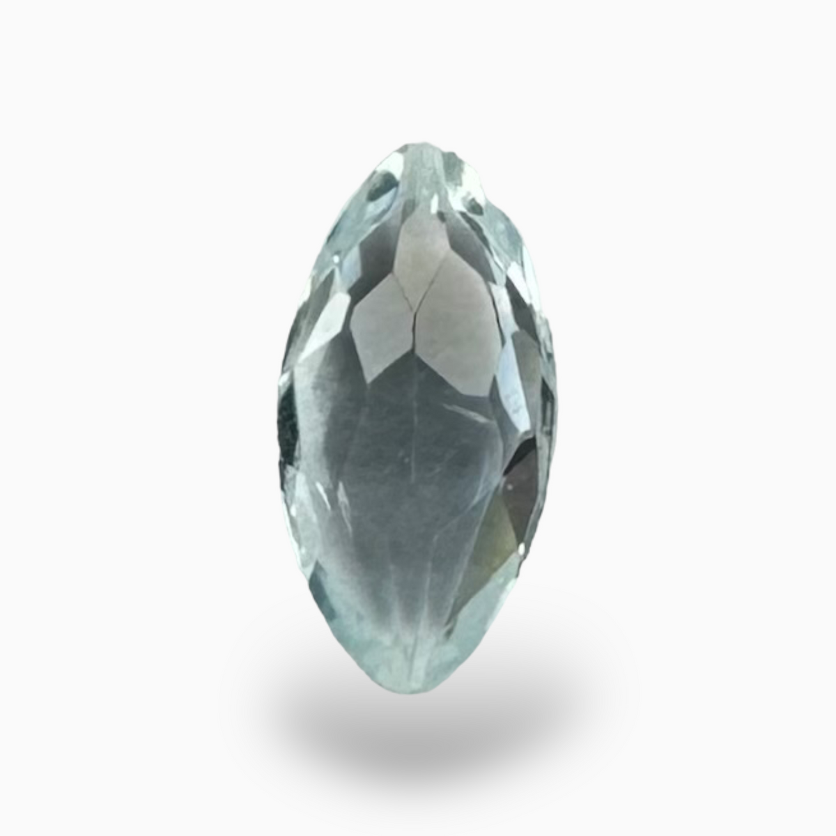 Natural Aquamarine Stone 0.12 Carats SkyBlue Color Marquise Shape Size 5X2.5mm