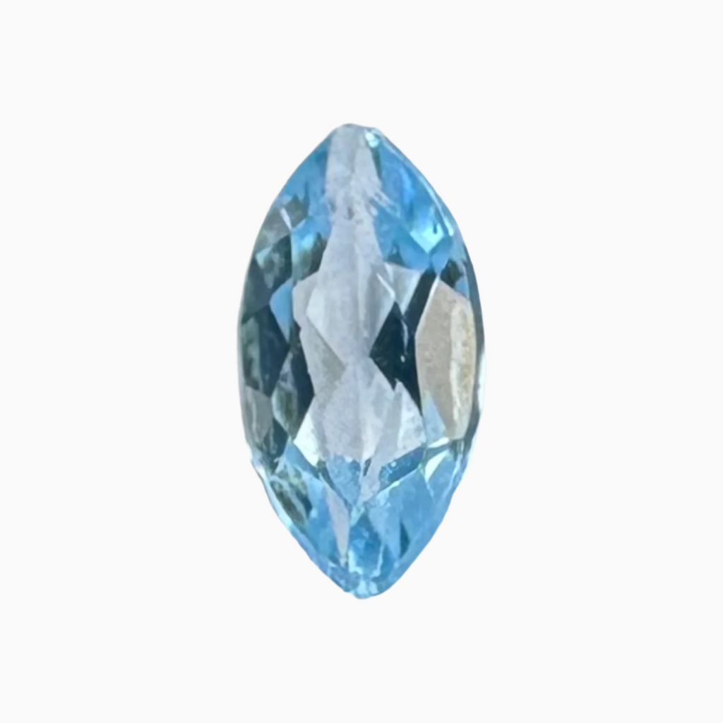 Natural Aquamarine Stone 0.17 Carats SkyBlue Color Marquise Shape Size 4X2mm