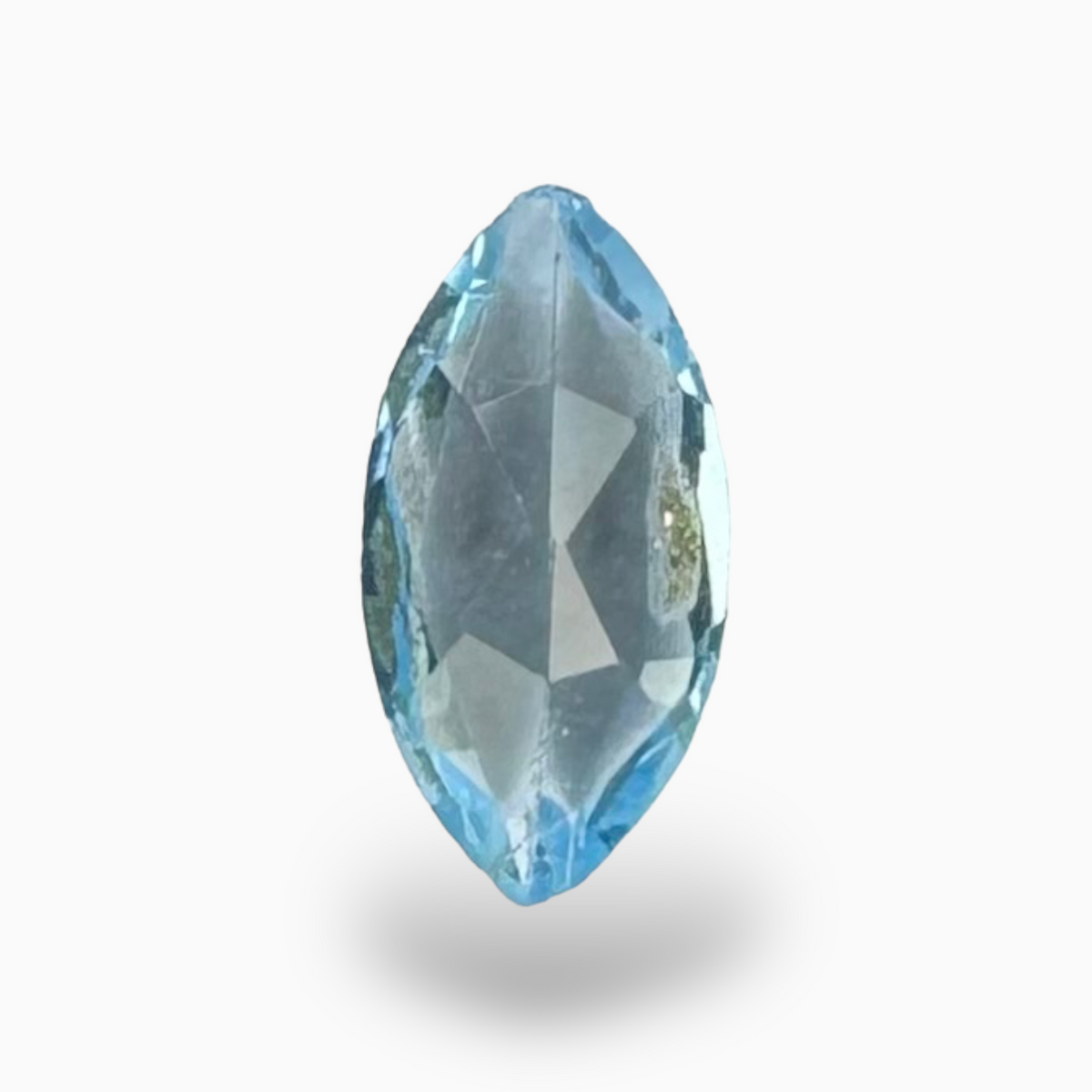 Natural Aquamarine Stone 0.17 Carats SkyBlue Color Marquise Shape Size 4X2mm