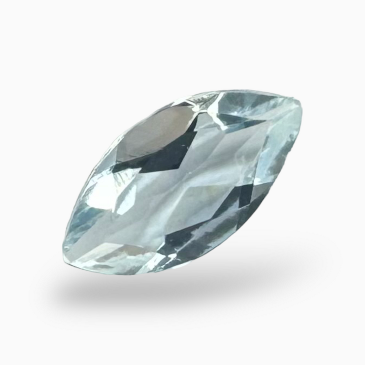 Natural Aquamarine Stone 0.37 Carats SkyBlue Color Marquise Shape Size 7X3.5mm