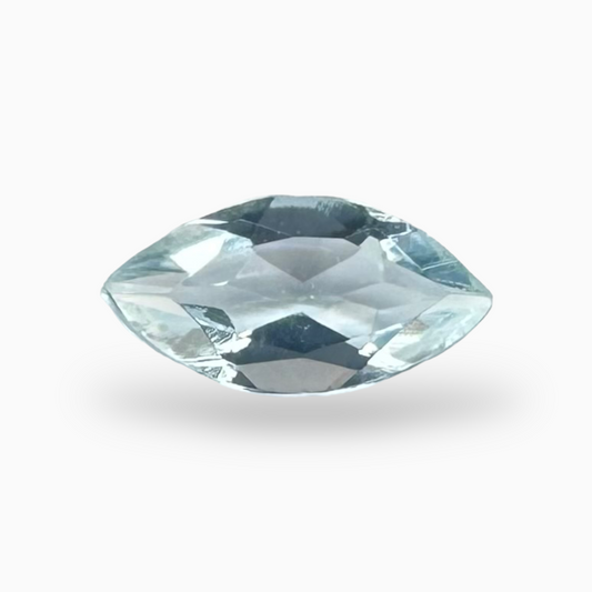 Natural Aquamarine Stone 0.37 Carats SkyBlue Color Marquise Shape Size 7X3.5mm