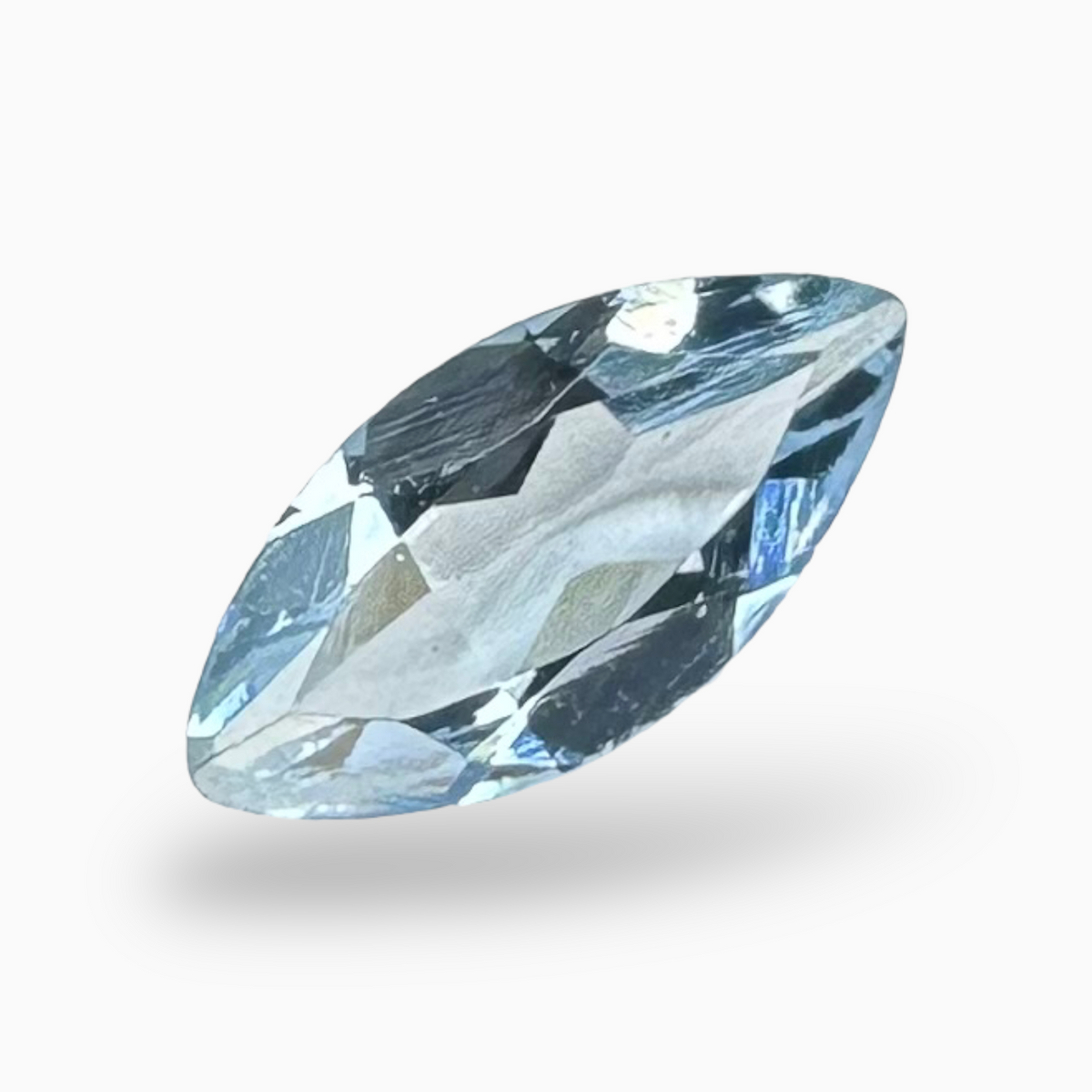 Natural Aquamarine Stone 0.18 Carats SkyBlue Color Marquise Shape Size 6X3mm