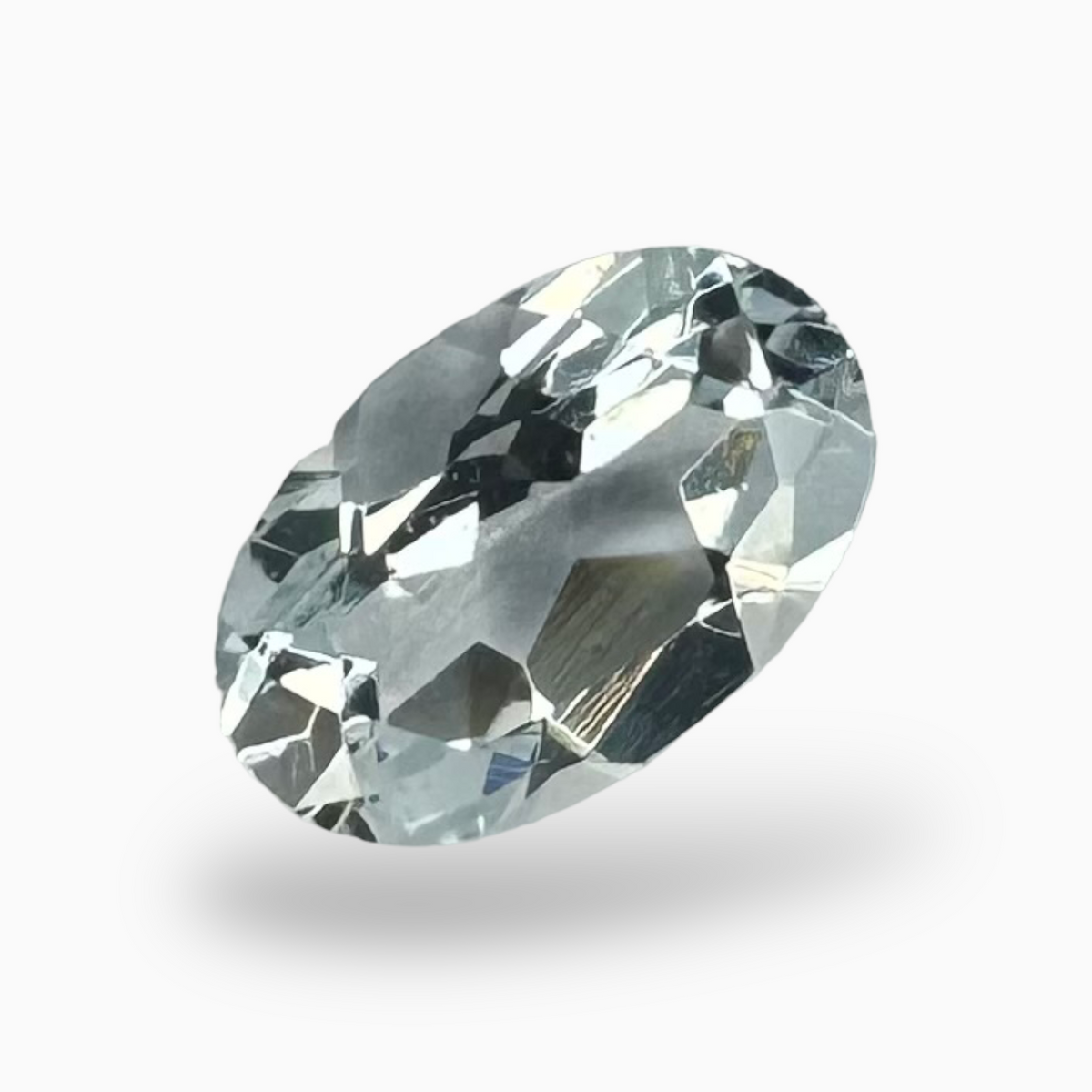 Natural Aquamarine Stone 0.25 Carats SkyBlue Color Oval Shape Size 5X3mm
