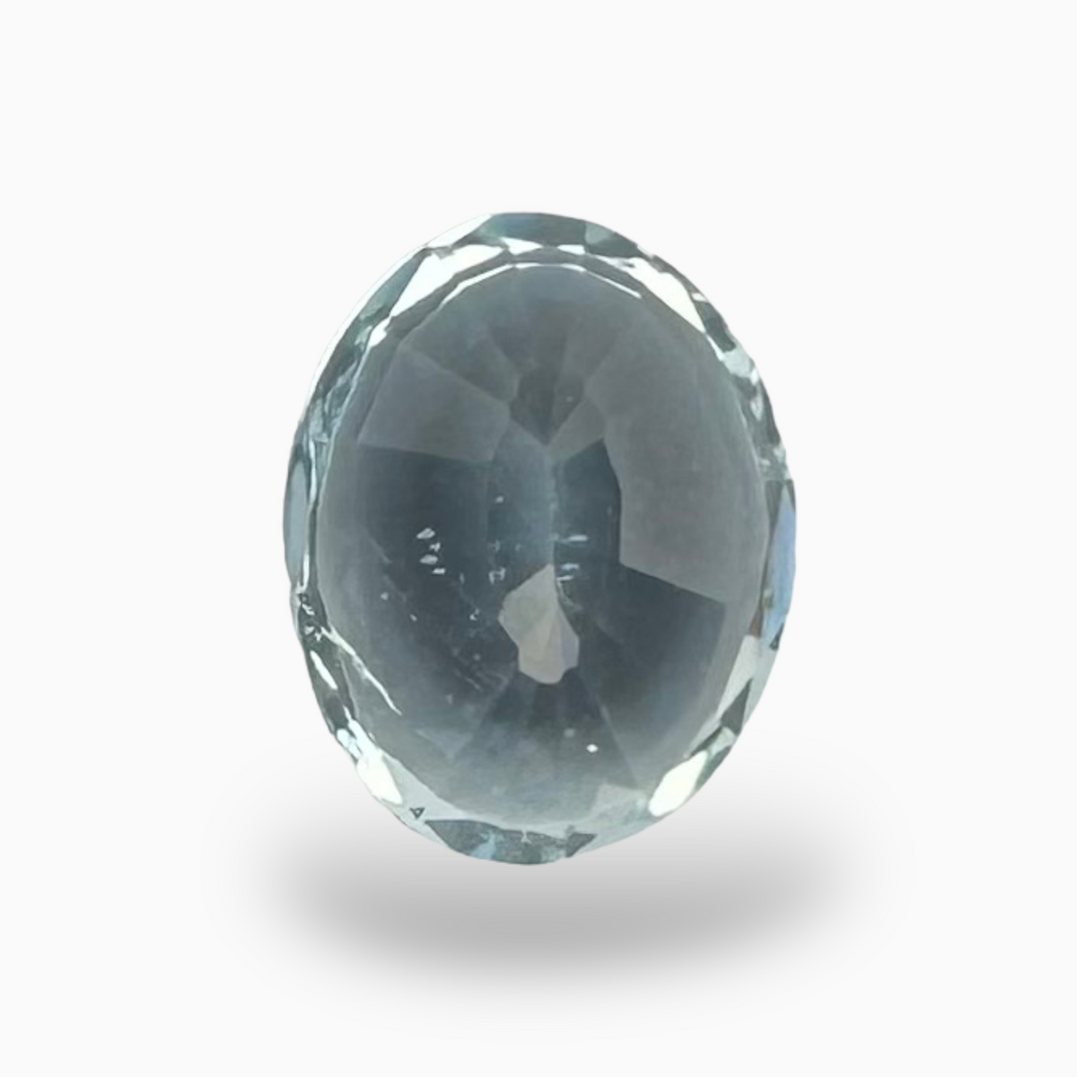 Natural Aquamarine Stone 0.27 Carats SkyBlue Color Oval Shape Size 5X4mm