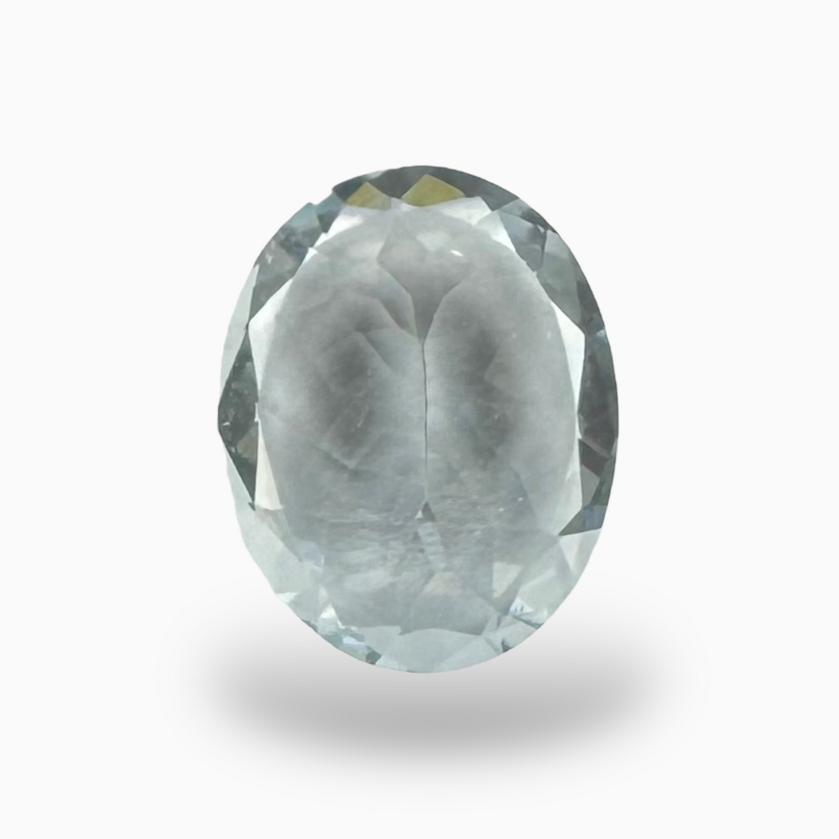 Natural Aquamarine Stone 2.4 Carats SkyBlue Color Oval Shape Size 10X8mm