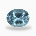 Natural DeepSkyBlue Aquamarine Stone 7.52 Carats Oval Shape Size 15X12mm