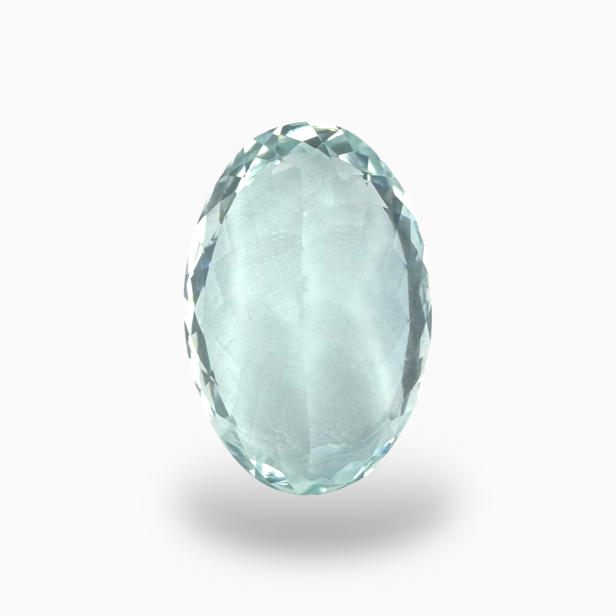 Natural Aquamarine Stone 8.5 Carats SkyBlue Color Oval Shape Size 17.5X11.5mm