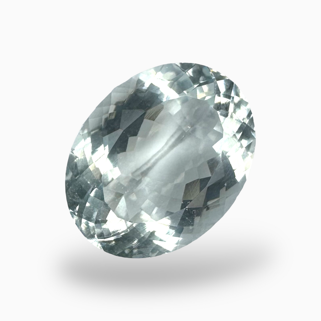 Natural Aquamarine Stone SkyBlue Color 9.72 Carats Oval Shape Size 16.5X13mm