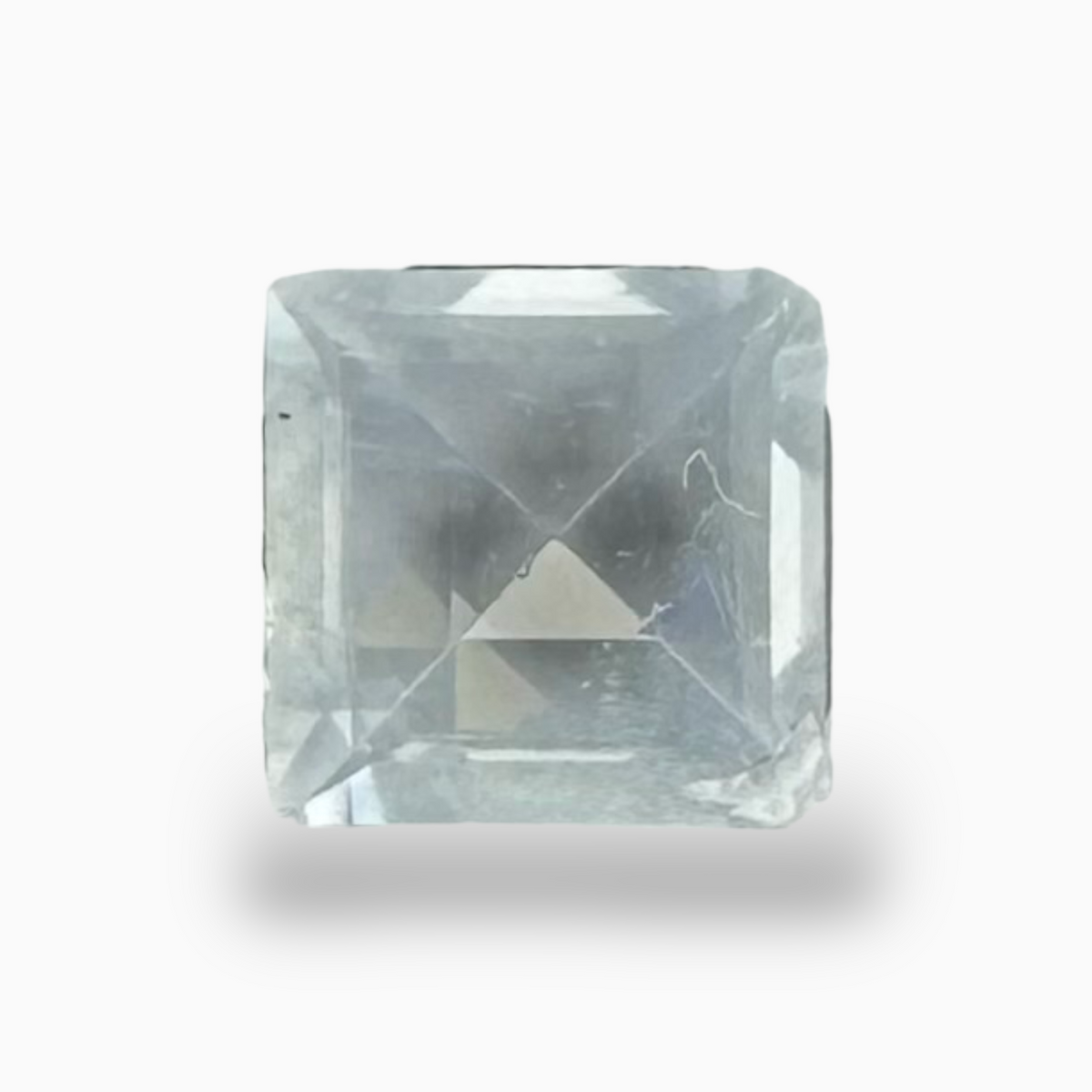 Natural Aquamarine Stone 0.22 Carats SkyBlue Color Princess Cut Shape Size 4mm