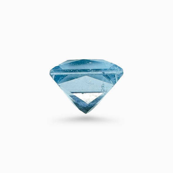 Natural Aquamarine Stone 1.08 Carats SkyBlue Color Princess Cut Size 6mm