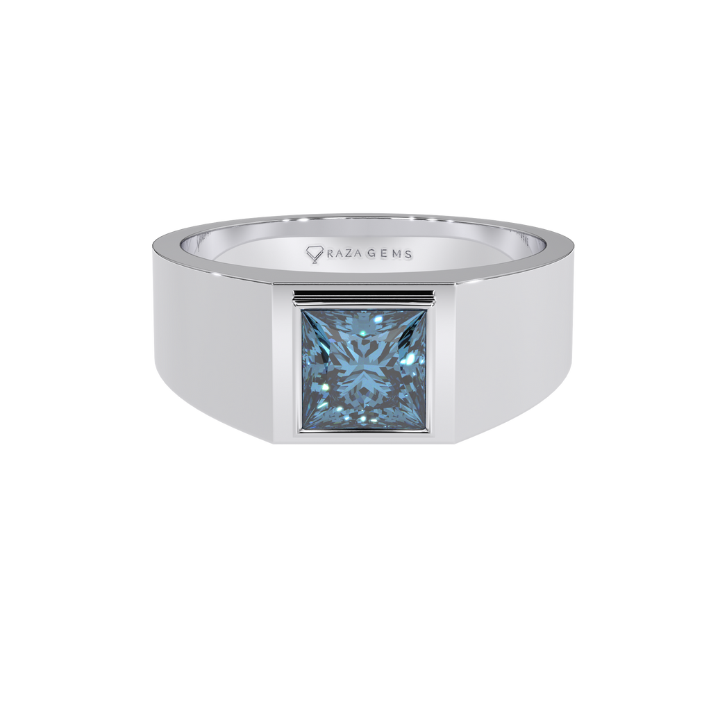 Aquamarine Ring  BAbak In Silver