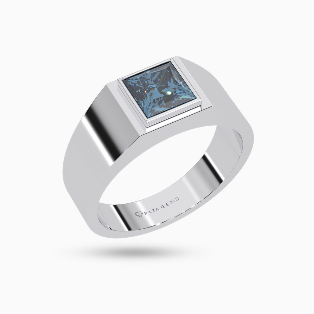 Aquamarine Ring  BAbak In Silver