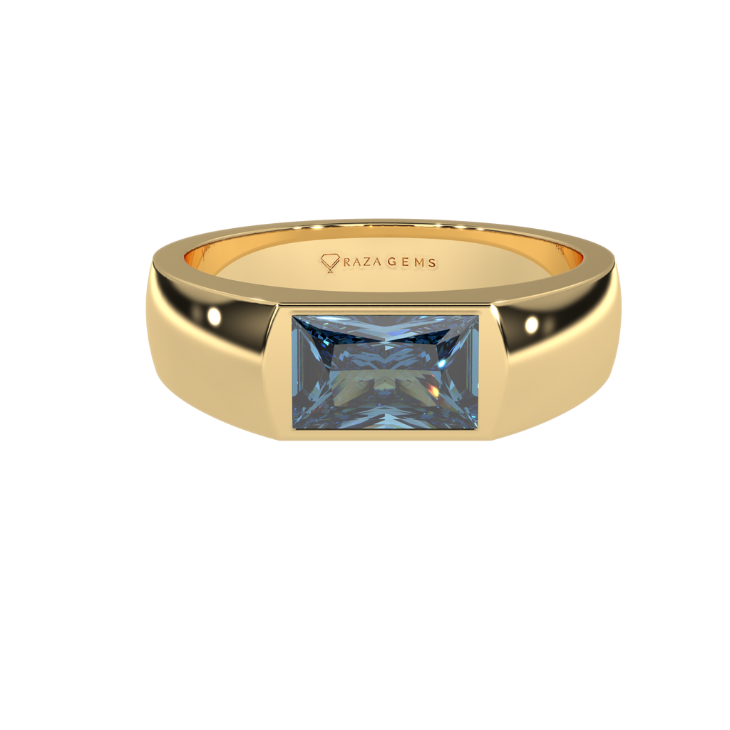 Aquamarine Ring  Danush 18K Yellow Gold