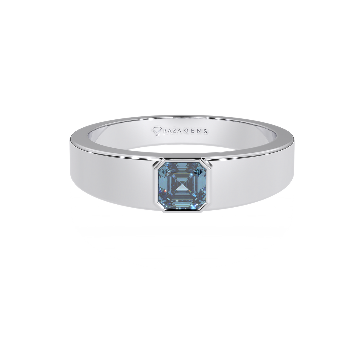 Aquamarine Ring  Farid In Silver