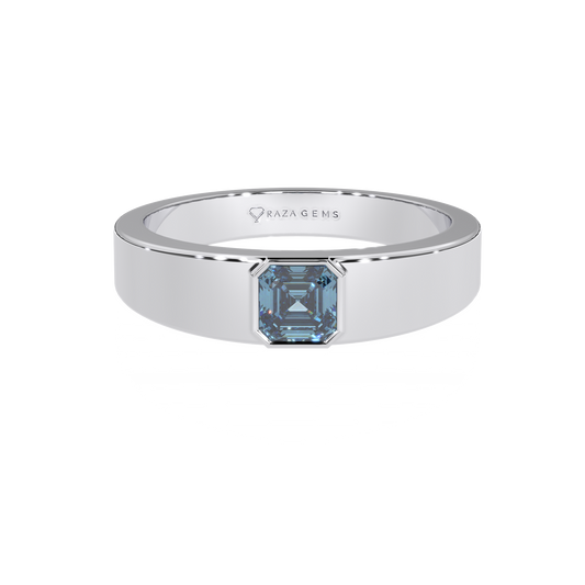 Aquamarine Ring  Farid In Silver