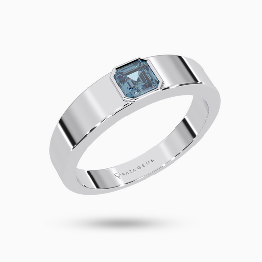 Aquamarine Ring  Farid In Silver