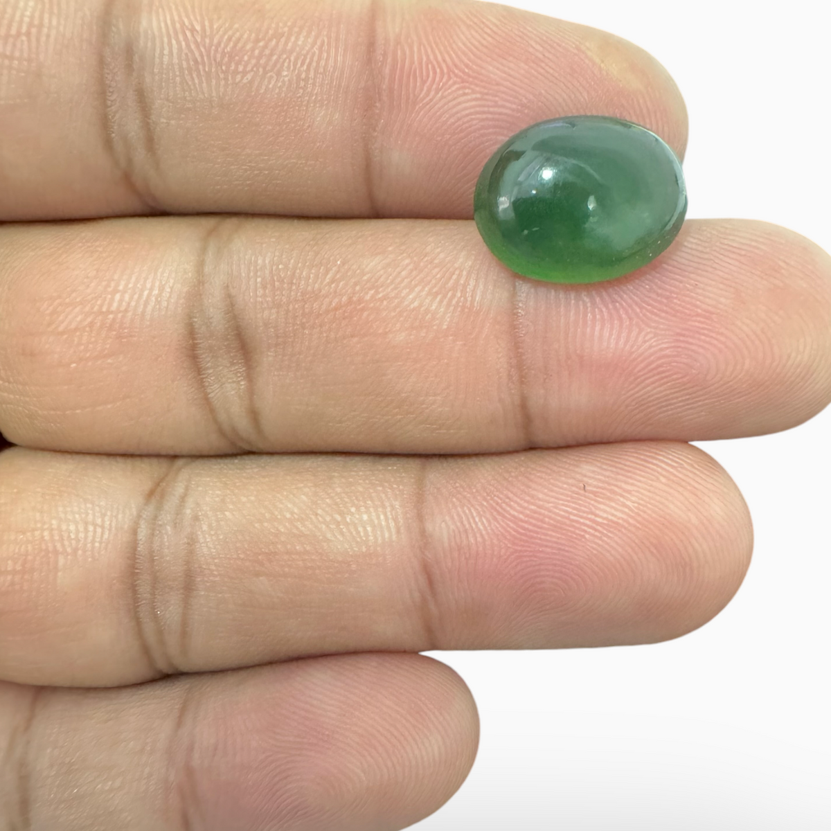 Natural Aventurine Stone in Oval Shape 6.10 Carats Size 15X11.5mm Indian Origin
