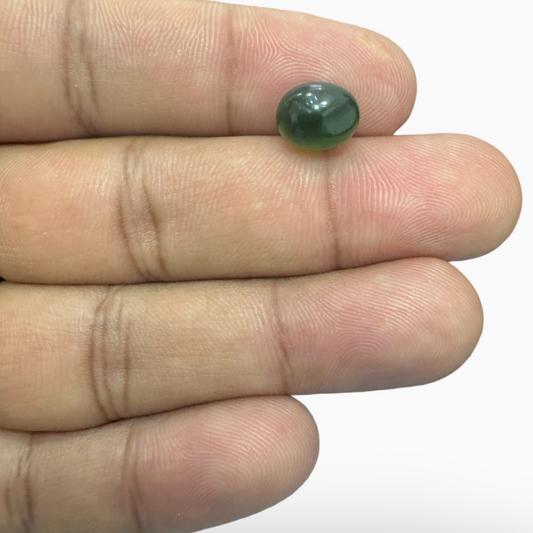 Natural Aventurine Stone in Oval Shape 3.15 Carats Size 9.5X8mm Indian Origin