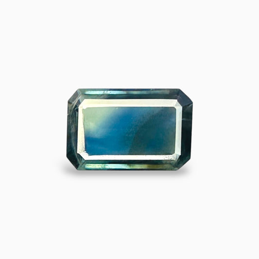 BI Color Sapphire Stone 4.74 Carats 13x8.6 mm