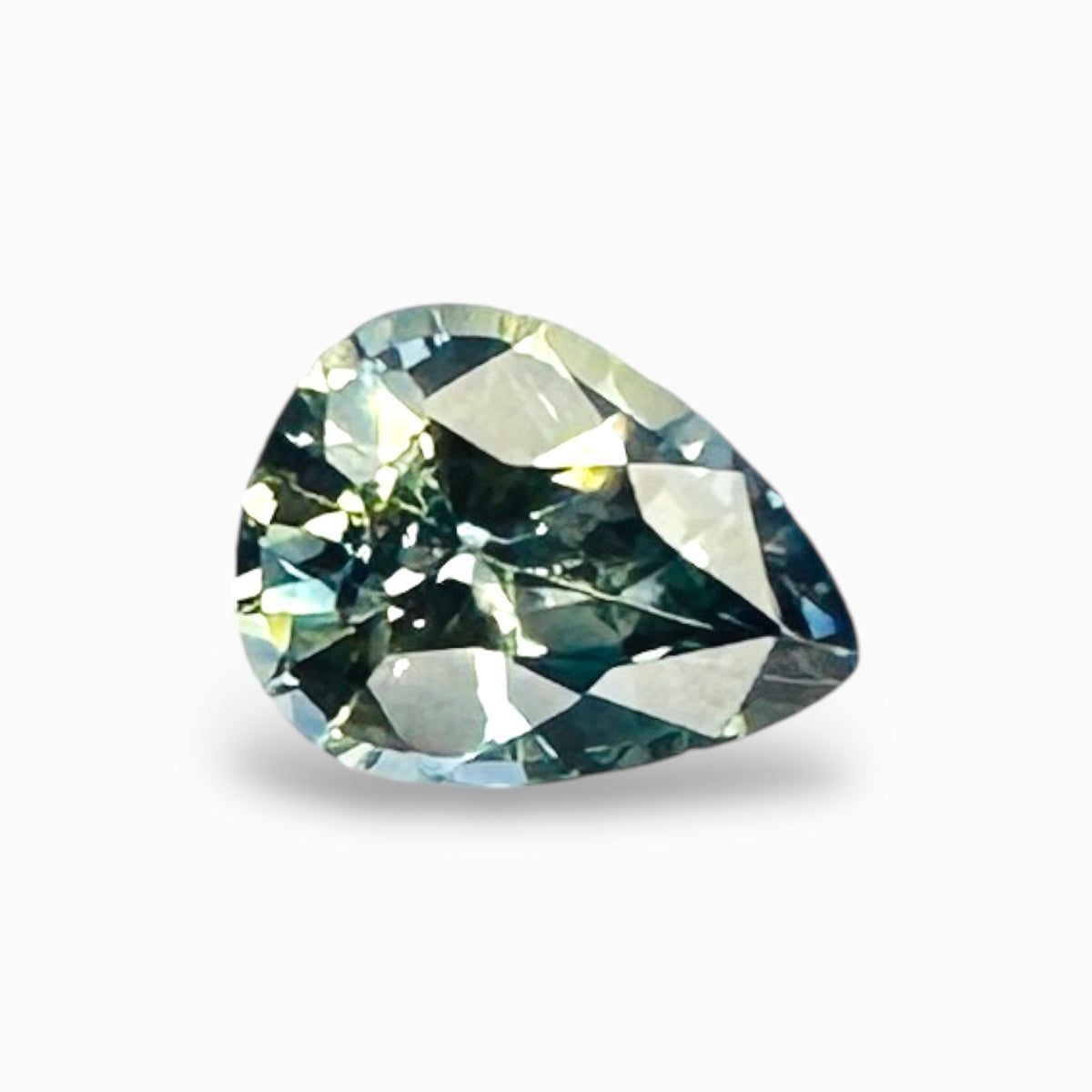 BI Color Sapphire Stone Pear Cut 0.50 Carats