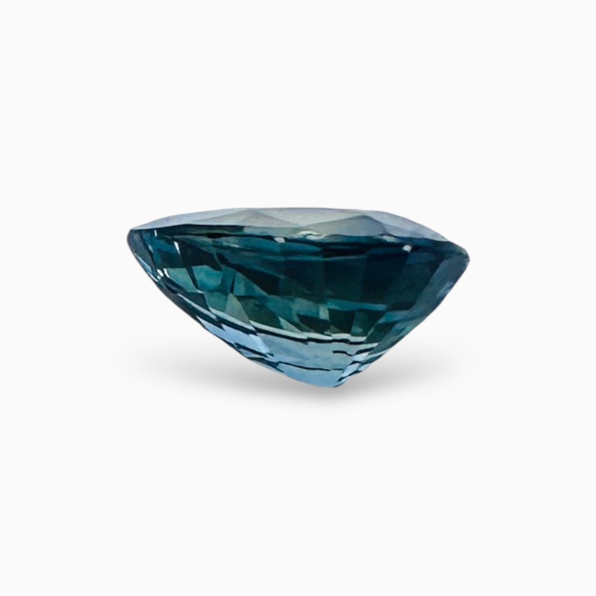 BI Color Sapphire Stone Pear Cut 0.50 Carats