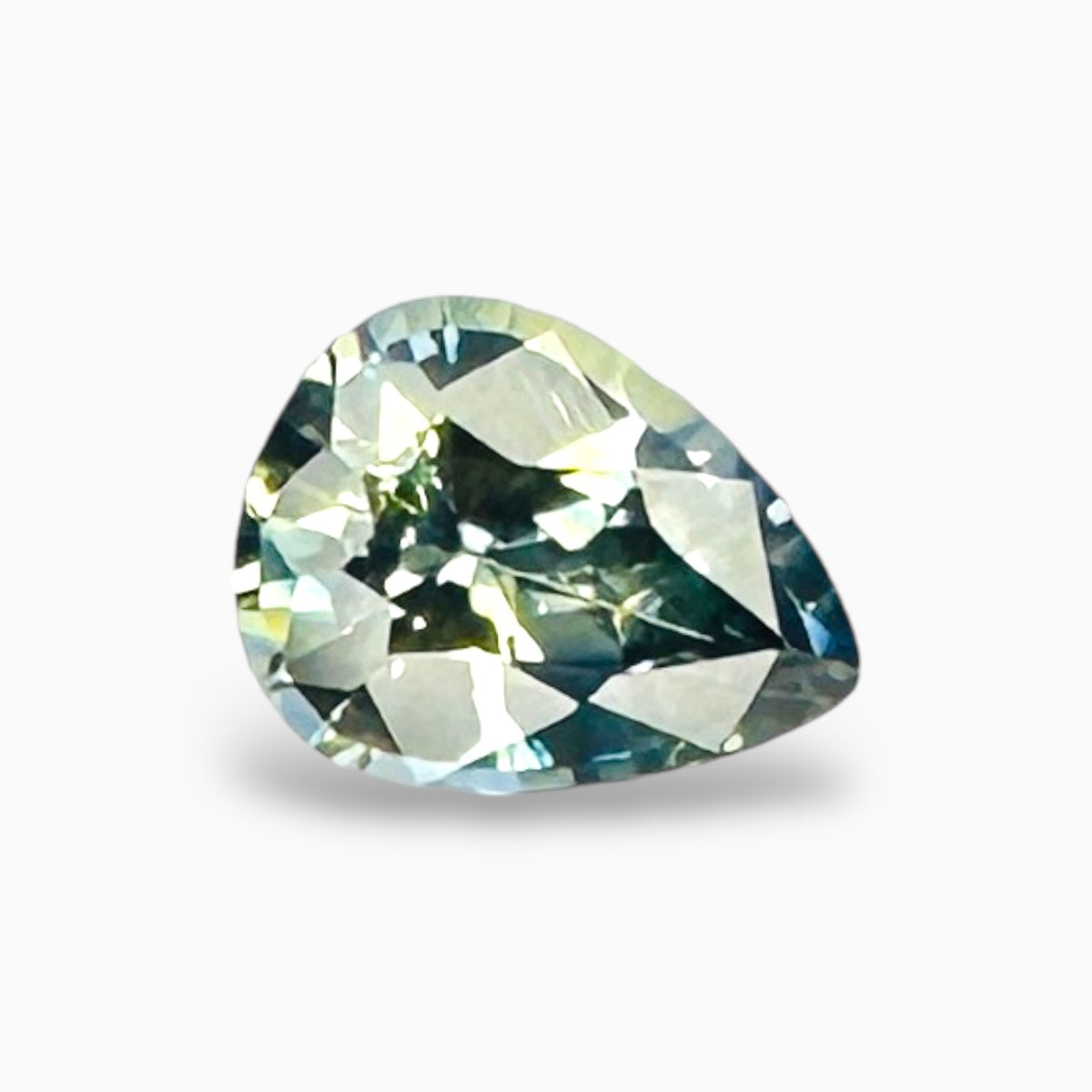 BI Color Sapphire Stone Pear Cut 0.50 Carats