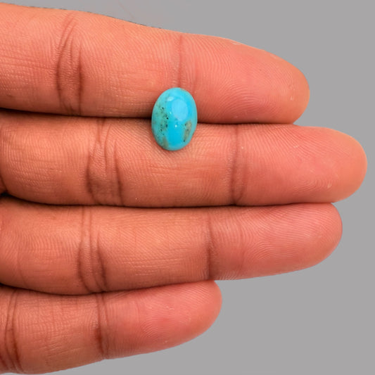 Best Feroza Stone 2.16 Carats 11.7 x 8.5 x 4.3 mm in Oval