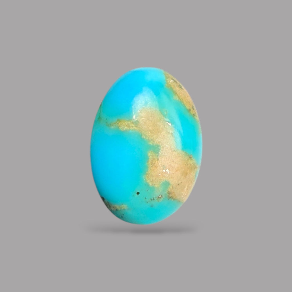 Best Firoza Stone 2.10 Carats 11 x 7.7 x 3.9 mm in Oval