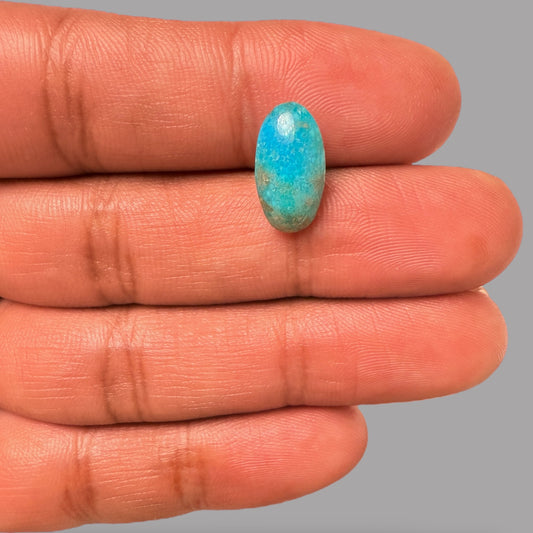 Best Quality Feroza 3.93 Carats 14.4 x 7.8 x 5.3 mm in Oval