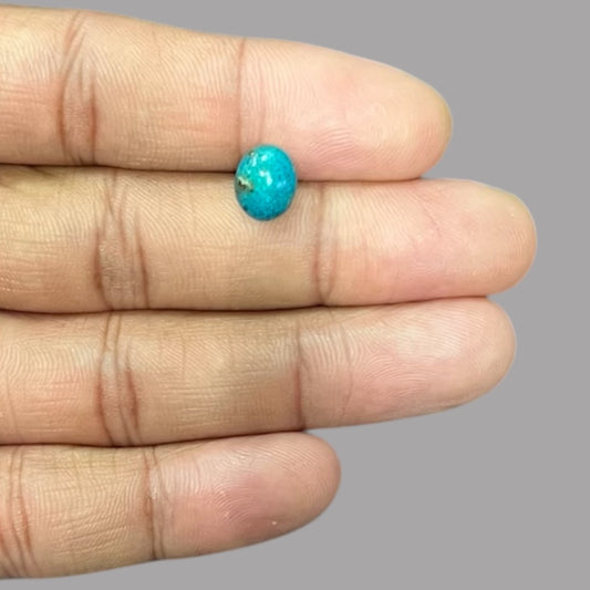 Best Turquoise 2.28 Carats 9.6 x 7.8 x 4.4 mm in oval